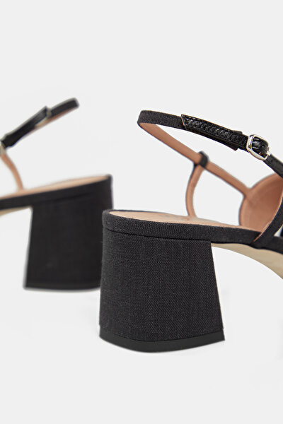 BLACK LEATHER SHOES 5