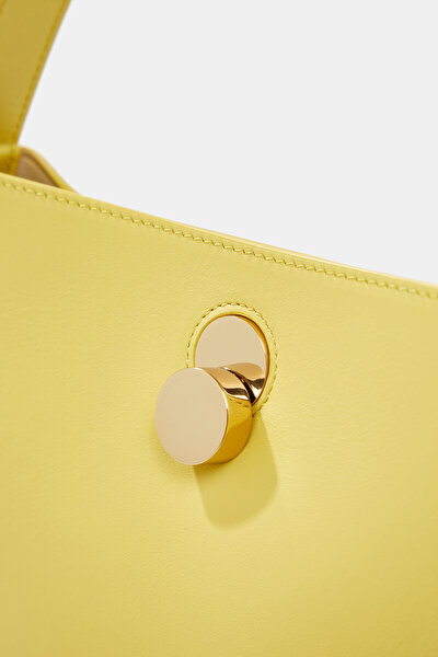 YELLOW LEATHER BAG 4