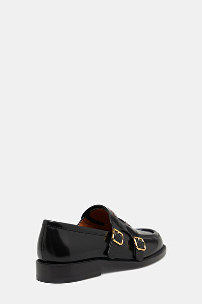 BLACK LEATHER SHOE 3