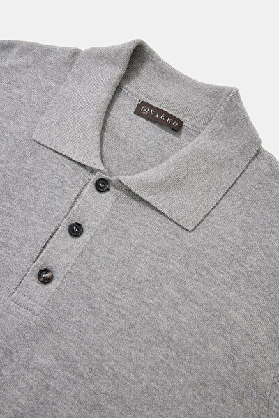 GREY POLO NECK TRICOT 3