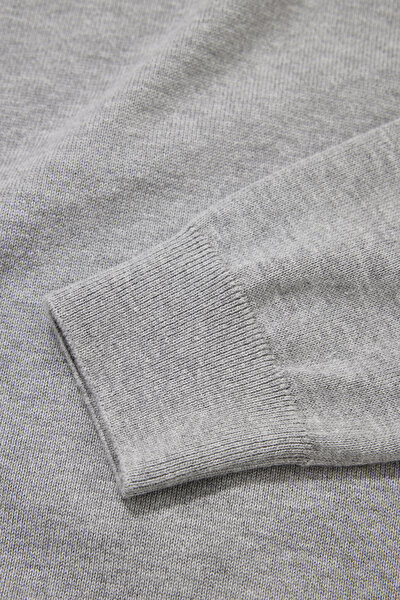 GREY POLO NECK TRICOT 4