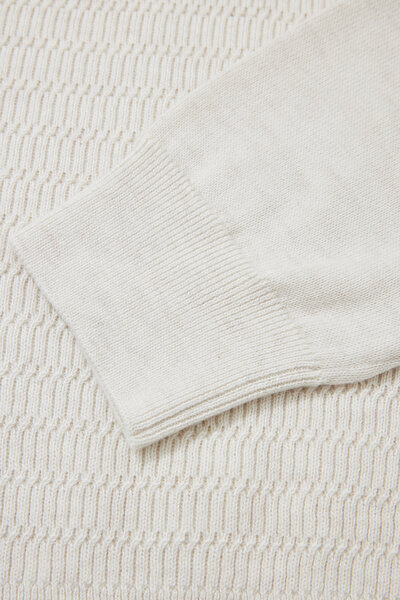 ECRU BASIC / ROUND NECKLINE TRICOT 4