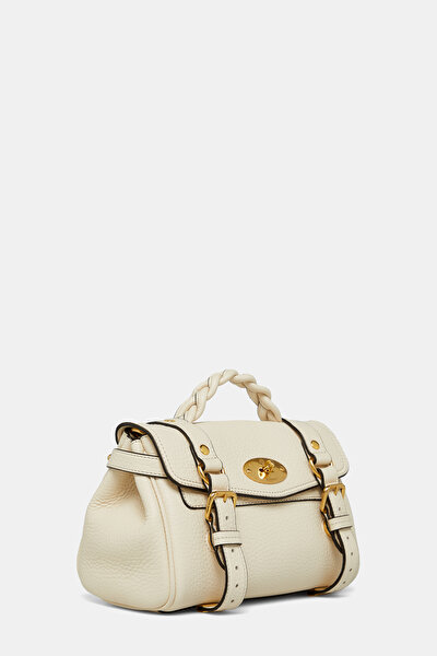 ECRU LEATHER BAG 3