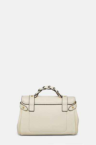 ECRU LEATHER BAG 4