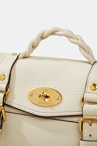 ECRU LEATHER BAG 8