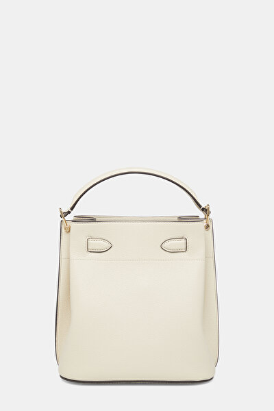 EKRU DERİ ÇANTA 4