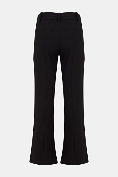 BLACK STRAIGHT CUT TROUSERS 9