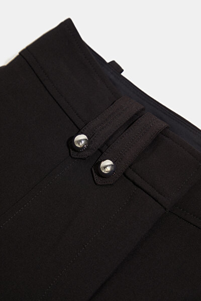 BLACK STRAIGHT CUT TROUSERS 10