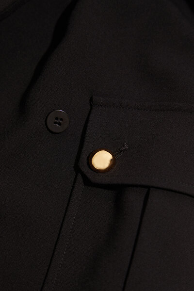 BLACK MİDİ DRESS 5