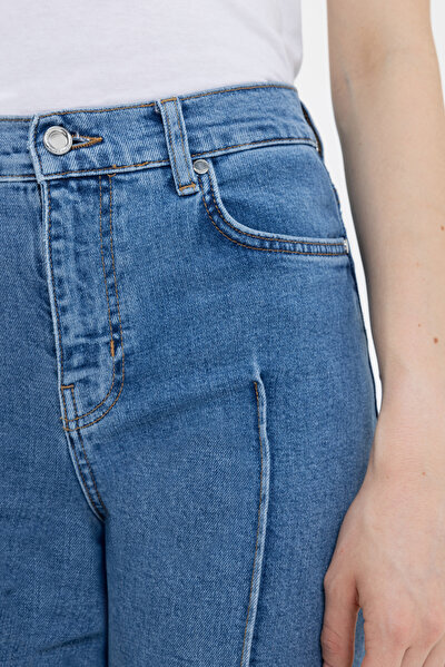 BLUE STRAIGHT CUT TROUSERS 9