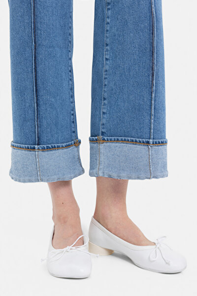 BLUE STRAIGHT CUT TROUSERS 13
