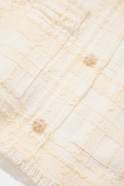 CREAM MİNİ DRESS 4