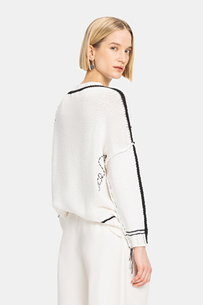 BLACK BASIC / ROUND NECKLINE TRICOT 3