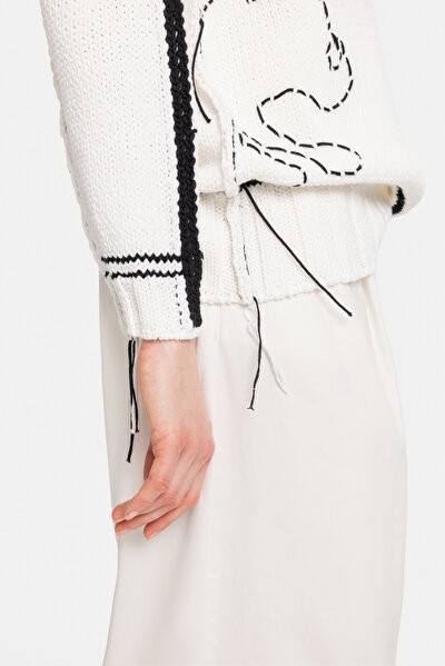 BLACK BASIC / ROUND NECKLINE TRICOT 4