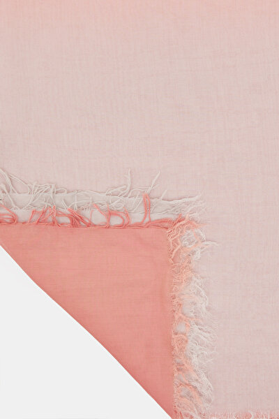 PEMBE ALTIN DEGRADE DESENLİ ŞAL 3