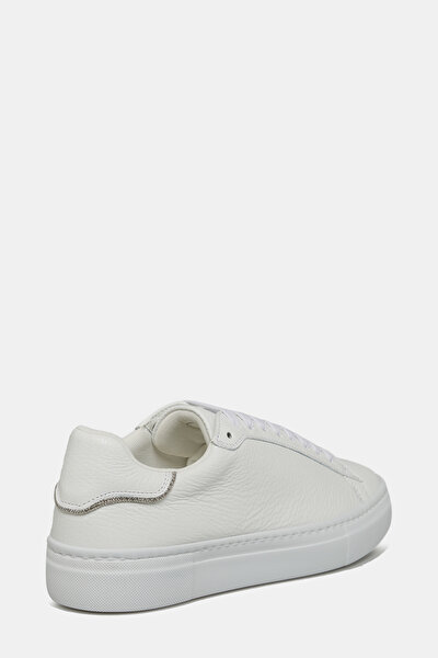BEYAZ DERİ SNEAKER 3