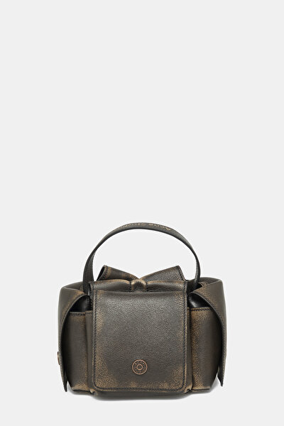 DARK BROWN LEATHER BAG 4