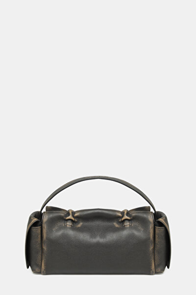 DARK BROWN LEATHER BAG 3