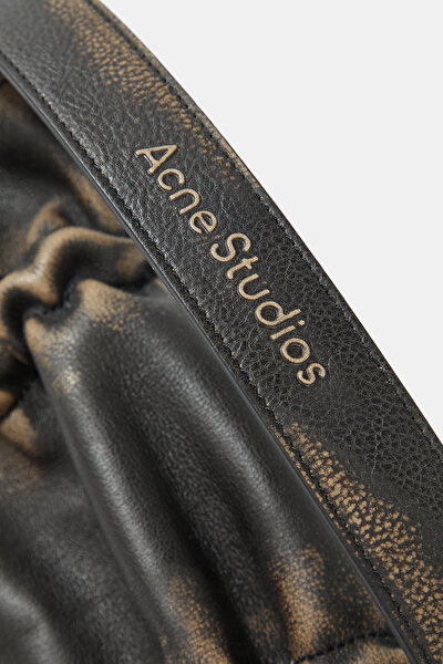 DARK BROWN LEATHER BAG 4
