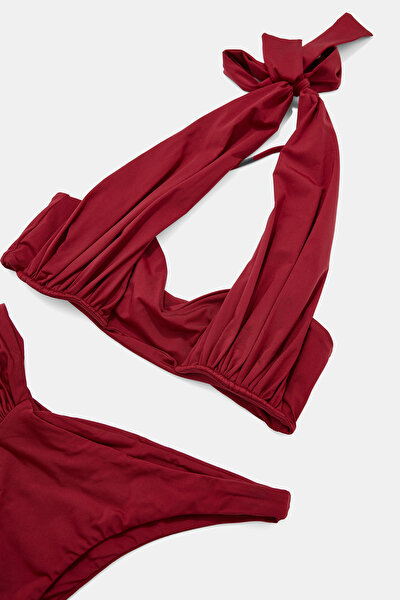 MAROON BIKINI 3