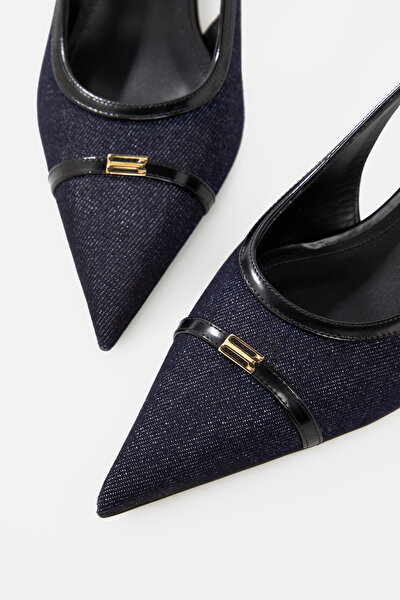 NAVY BLUE LEATHER SHOES 4