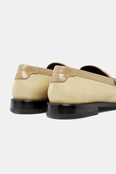 BEIGE LEATHER SHOES 4