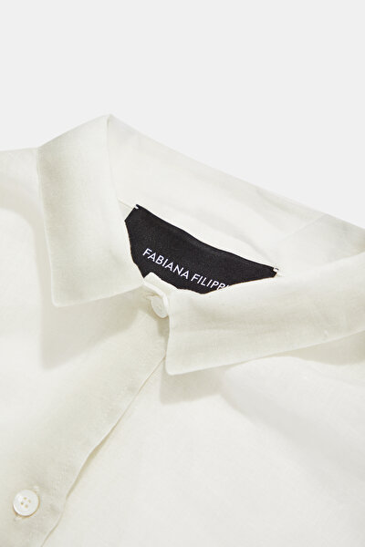 KHAKI 3/4 SLEEVES SHIRT 3
