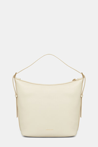 ECRU LEATHER BAG 3
