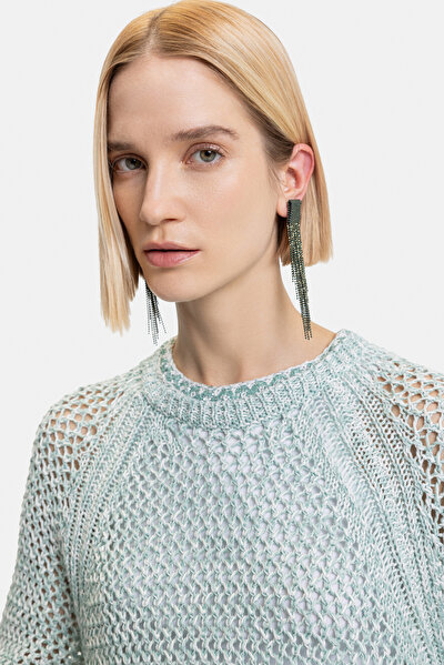 WHITE BASIC / ROUND NECKLINE TRICOT 5