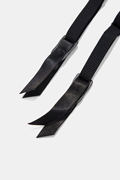 NAVY BLUE SILK BELT 4