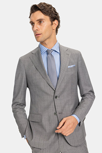 GREY WOOL SUIT 3
