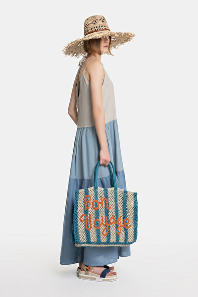 LIGHT BLUE SLEEVELESS SUSPENDER DRESS 3