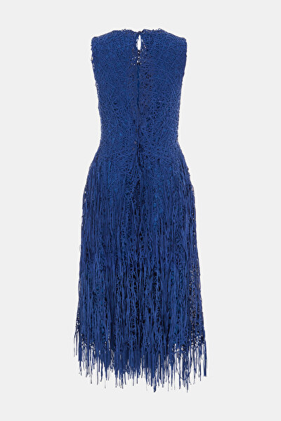 BLUE SLEEVELESS DRESS 9