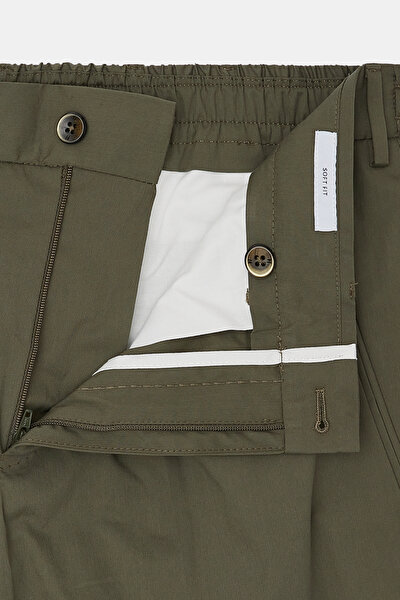 HAKİ POPLİN PANTOLON 5