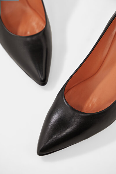 BLACK LEATHER SHOE 4