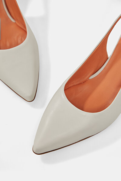 BEIGE LEATHER SHOE 4