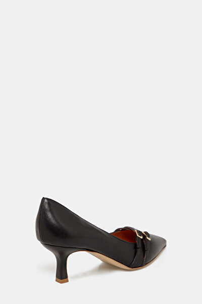 BLACK LEATHER SHOE 3