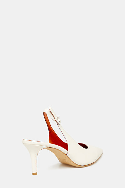 ECRU LEATHER SHOE 3