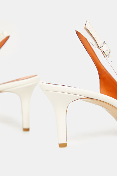 ECRU LEATHER SHOE 5