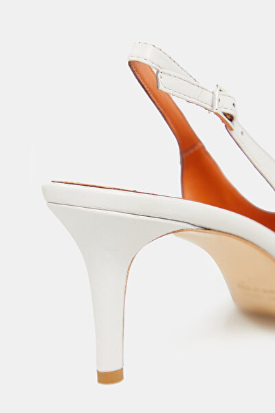 LIGHT GREY LEATHER SHOE 5