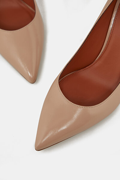 BEIGE LEATHER SHOE 4