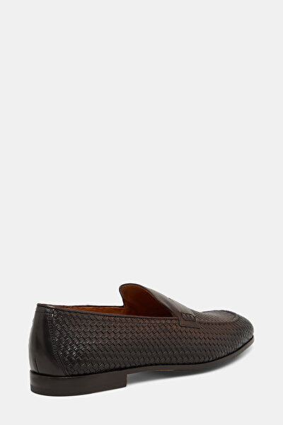 BROWN LEATHER SHOE 3