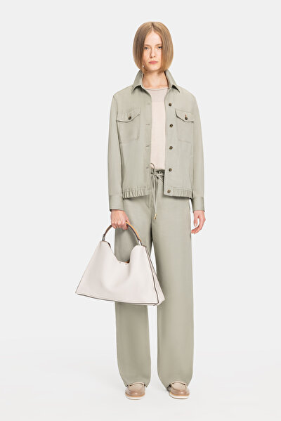 BEIGE BOAT NECK TRICOT 3