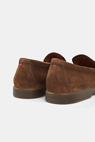 BROWN LEATHER SHOES 4