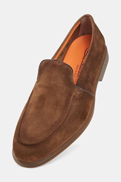 BROWN LEATHER SHOES 5