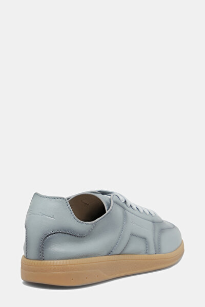LIGHT BLUE LEATHER SHOES 3