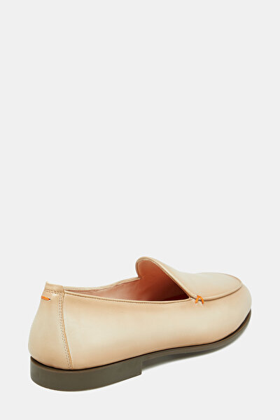 BEIGE LEATHER SHOE 3