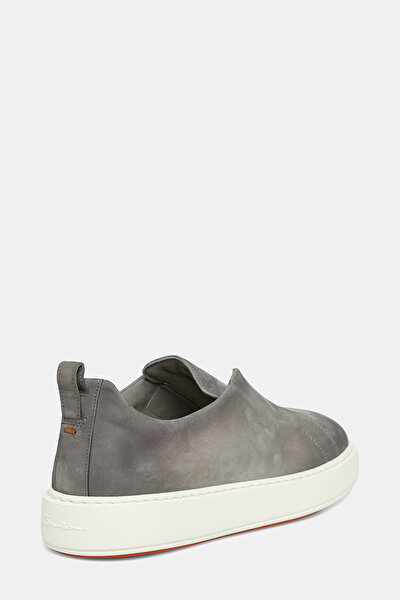 GREY LEATHER SHOES 3