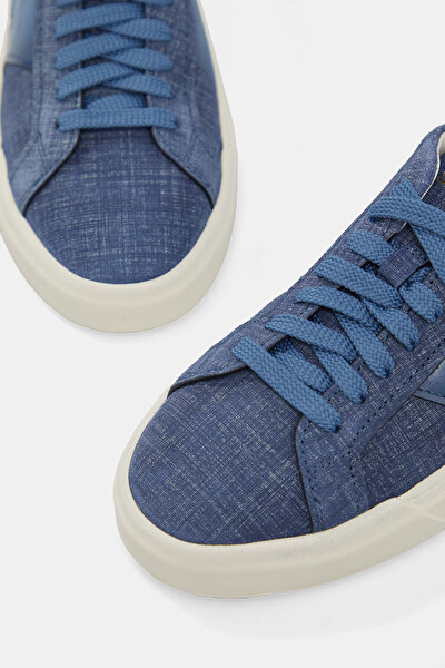 INDIGO LEATHER SHOES 5