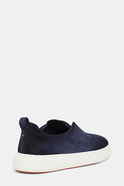 NAVY BLUE LEATHER SHOES 3